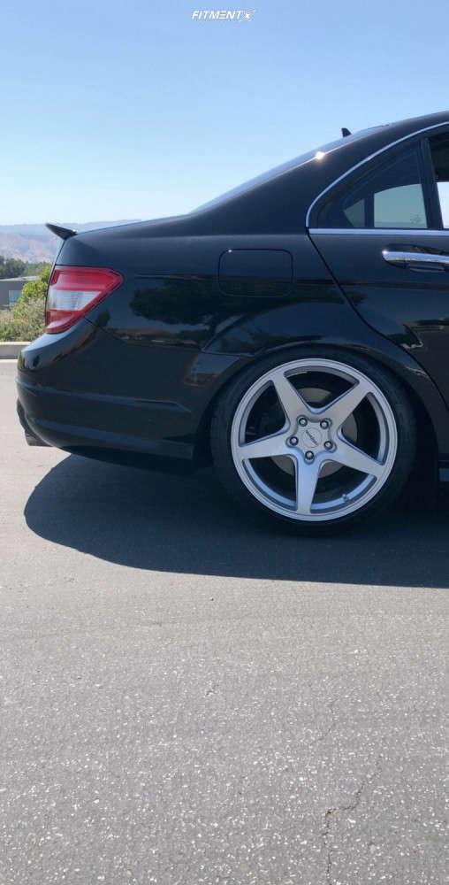 2008 Mercedes-Benz C300 Base with 18x8.5 Rotiform Wgr and Falken 225x40 ...