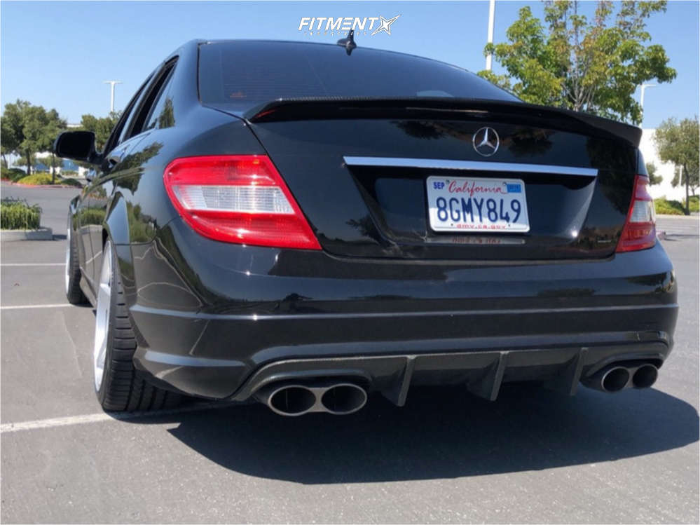 2008 Mercedes-Benz C300 Base with 18x8.5 Rotiform Wgr and Falken 225x40 ...