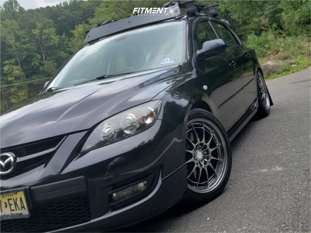 2009 Mazda MazdaSpeed3 Base with 18x7.5 Enkei NT03M and Michelin