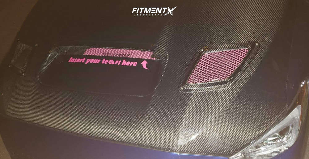 2019 Subaru WRX Base with 18x9.5 Cosmis Racing R5 and Nitto 235x40 on ...