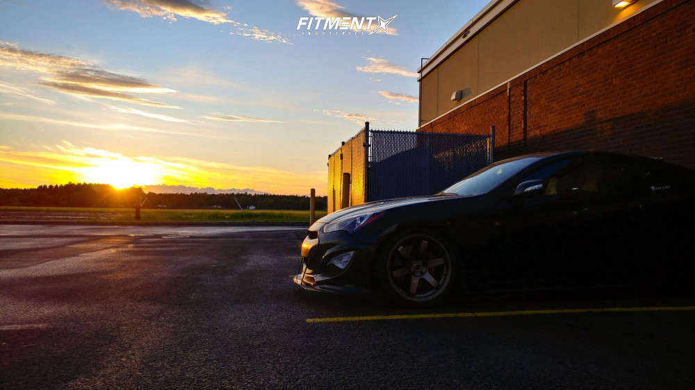 Jnc014 2014 Hyundai Genesis Coupe 3.8 Ultimate with 19x8.5 JNC JNC014 and ...
