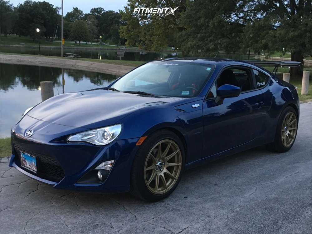 2013 Scion FR-S Base with 18x8.75 XXR 527 and Michelin 235x45 on