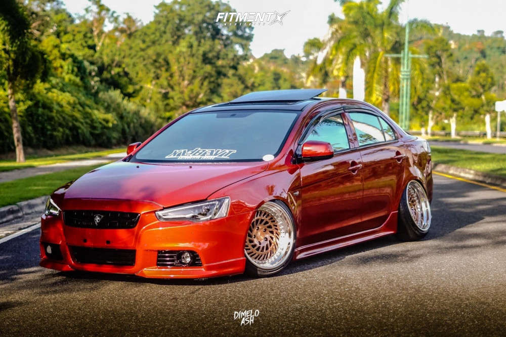 2014 Mitsubishi Lancer ES with 18x10 WatercooledIND Lp1 and
