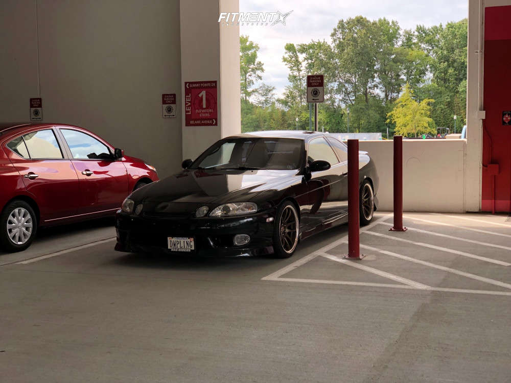 Sc300 Ruff Racing Wheels 1999 Lexus SC300 Base with 18x9 Work Emotion Cr 2p and Hankook 245x35 ...
