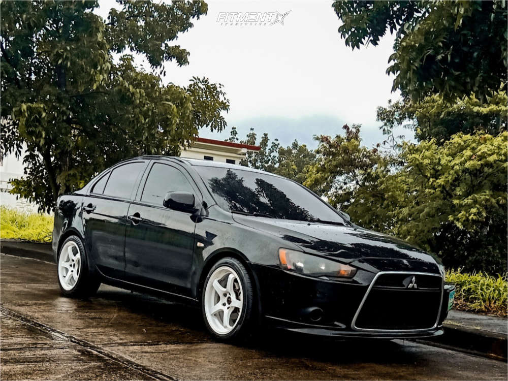 2011 Mitsubishi Lancer GTS with 18x8.5 Rota Rt5 and Nankang 225x45 on ...