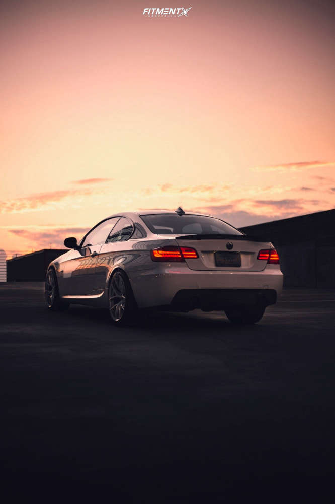 2011 BMW 335i Base with 19x9.5 ESR Rf2 and Nitto 245x35 on Stock ...