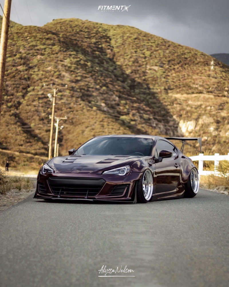 BRZページ 2015 Subaru BRZ with 18x8 45 Konig Oversteer and 225/40R18