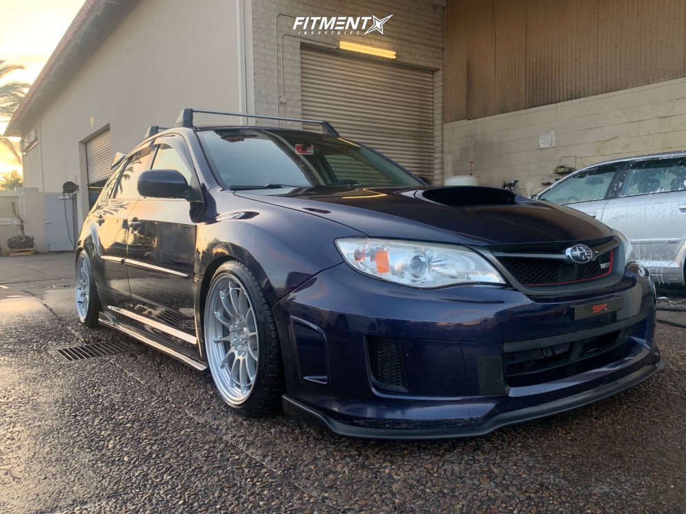 【2/2】インプレッサwrx sti NANKANG 245/40R18 2007 Subaru Impreza WRX STI with 18x9 Enkei Pf09 and Nankang