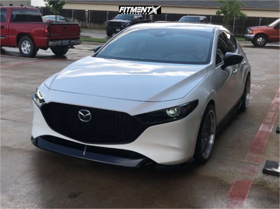 2019 Mazda 3 Premium with 18x9 JNC JNC005 and Michelin 225x40 on