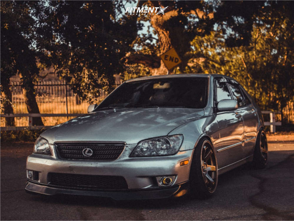 2002 Lexus IS300 Base with 18x9.5 MST Mt01 and Achilles 215x35 on
