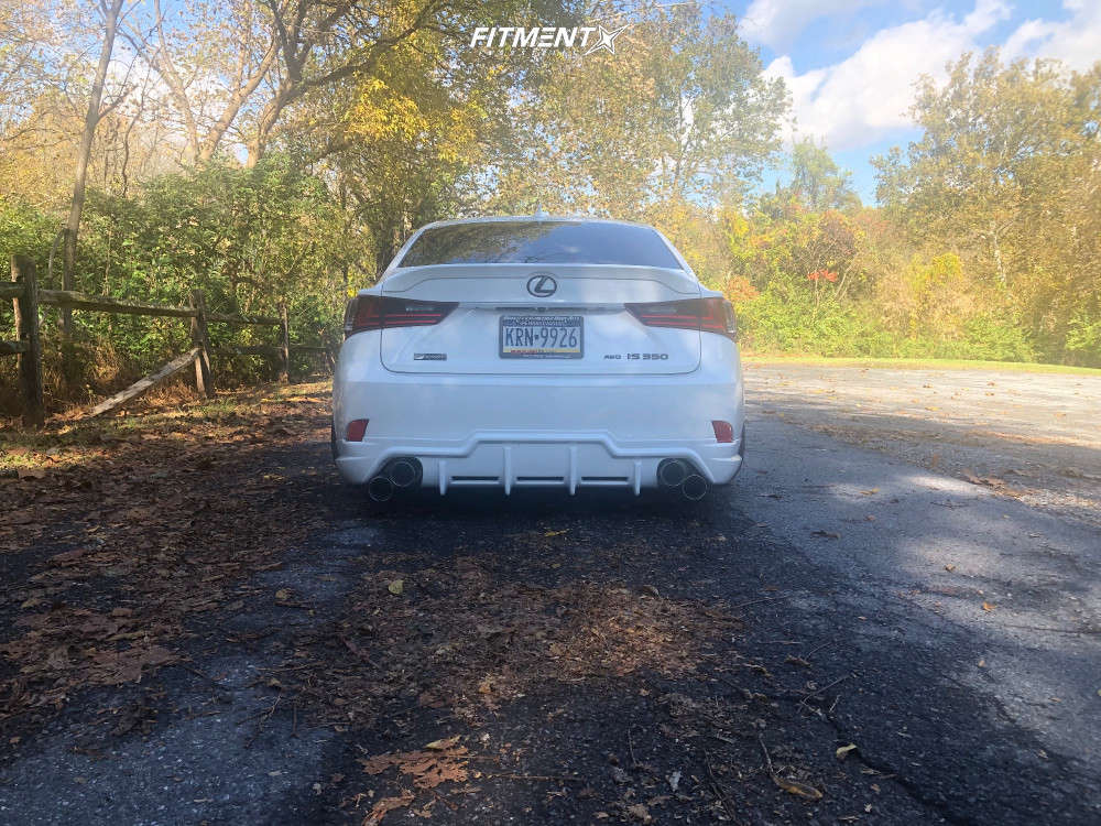 2015 Lexus IS350 F Sport with 19x9.5 Modern Concept MC9 and Sumitomo