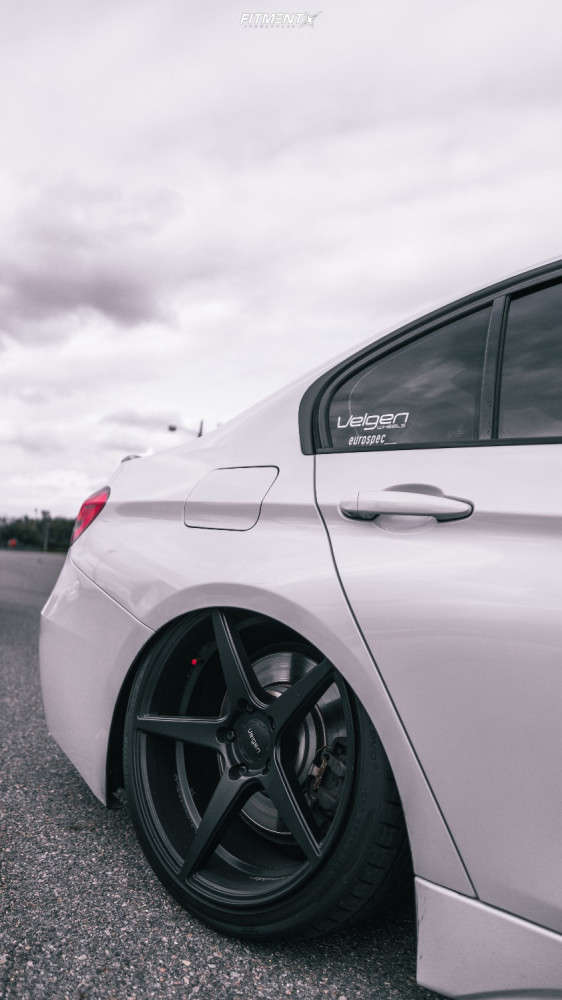 2012 BMW 335i Base with 19x8.5 Velgen Sl-10 and Hankook 235x35 on Air ...