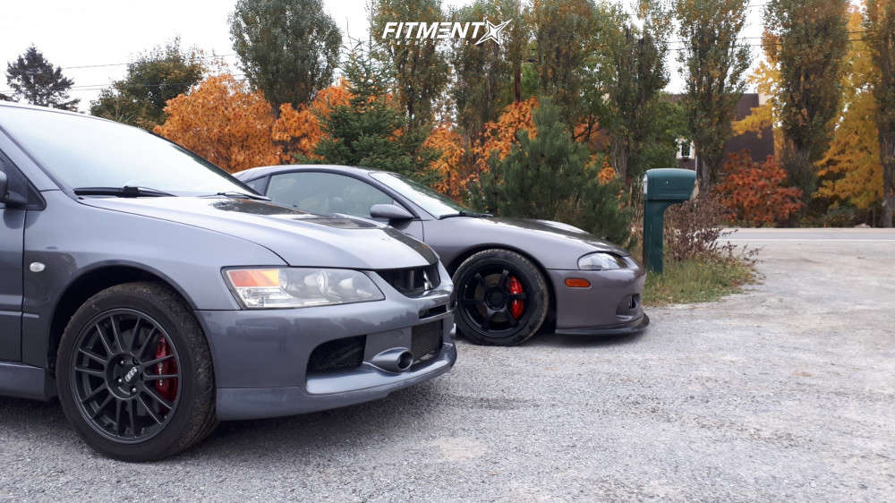 1997 Mitsubishi Eclipse GSX with 18x8.5 Gram Lights 57DR and Kumho ...
