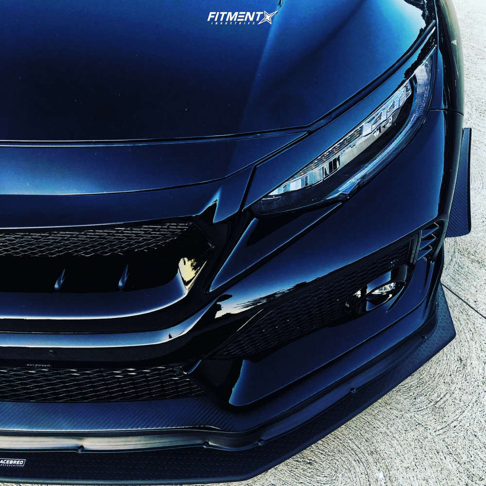 2018 Honda Civic Type R with 18x9.5 Rays Engineering 57DR and Hankook ...