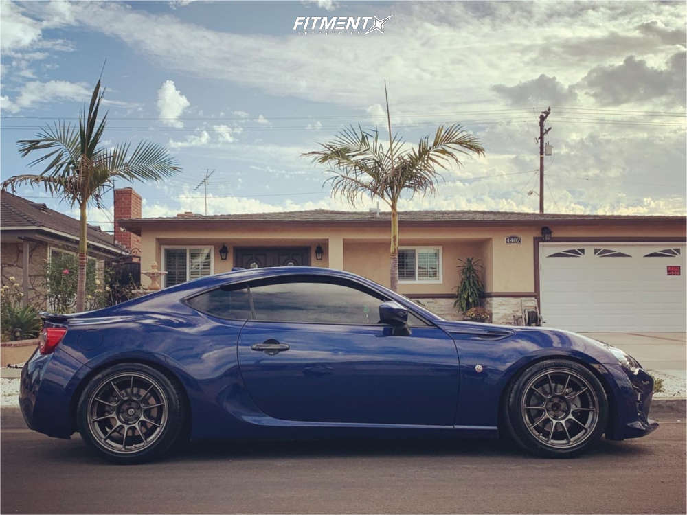 2017 Toyota 86 Base with 17x9 WedsSport Tc-105n and Hankook 245x40