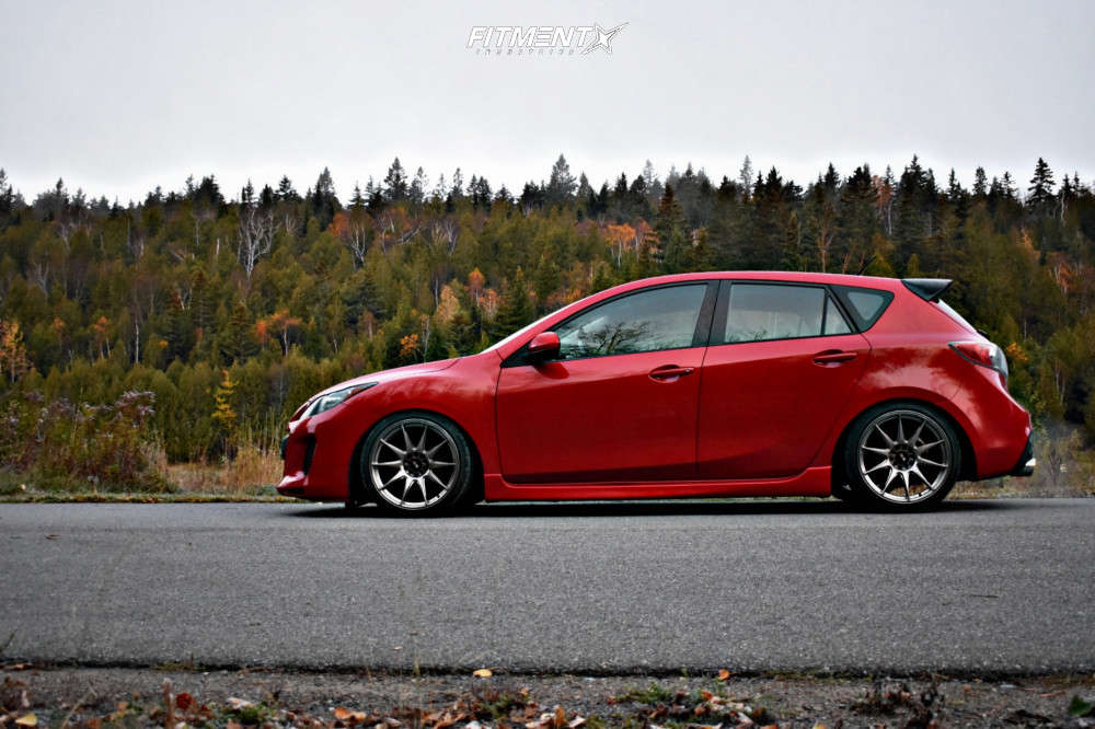 2012 Mazda 3 GX with 18x8.75 XXR 527 and Minerva 215x40 on