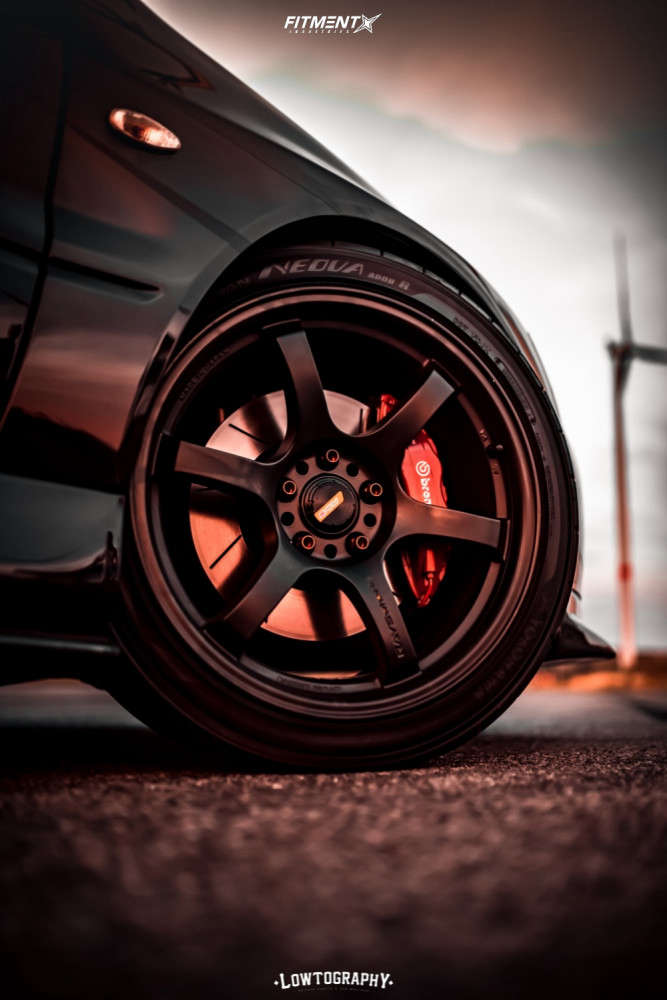 Lancer Design Rays 2006 Mitsubishi Lancer Evolution with 18x9.5 Rays Engineering 57DR and ...