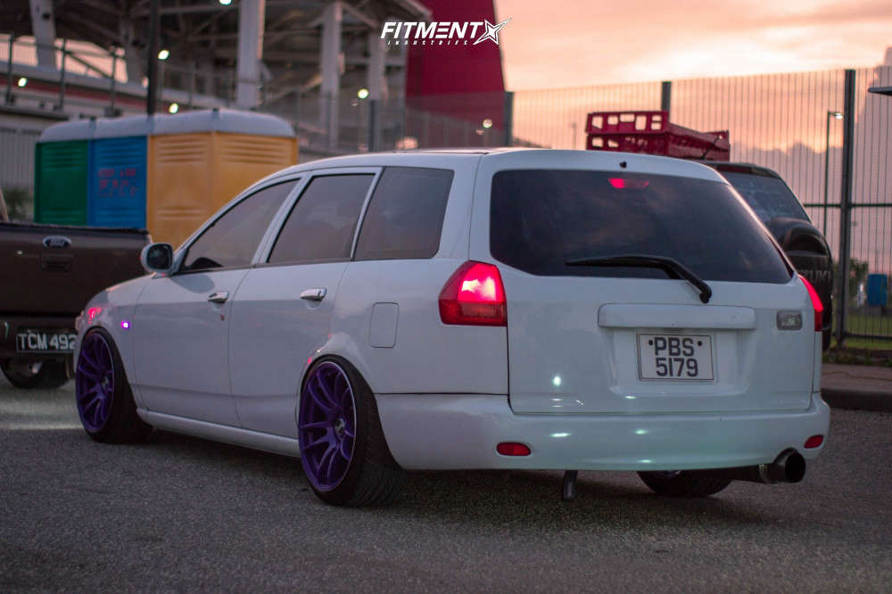 2003 Nissan Sentra GXE with 17x9 Work Emotion Cr Kiwami and