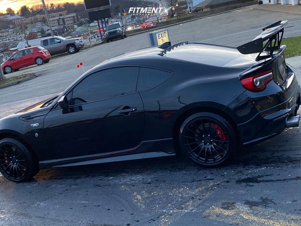 1 2019 86 Toyota Trd Special Edition Stock Air Suspension Xxr 550 Matte Black