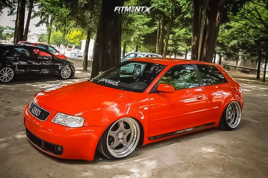 AUDI S3  1999 Audi S3 Base with 18x10 RH Zw4 and Altenzo 215x35 on Air