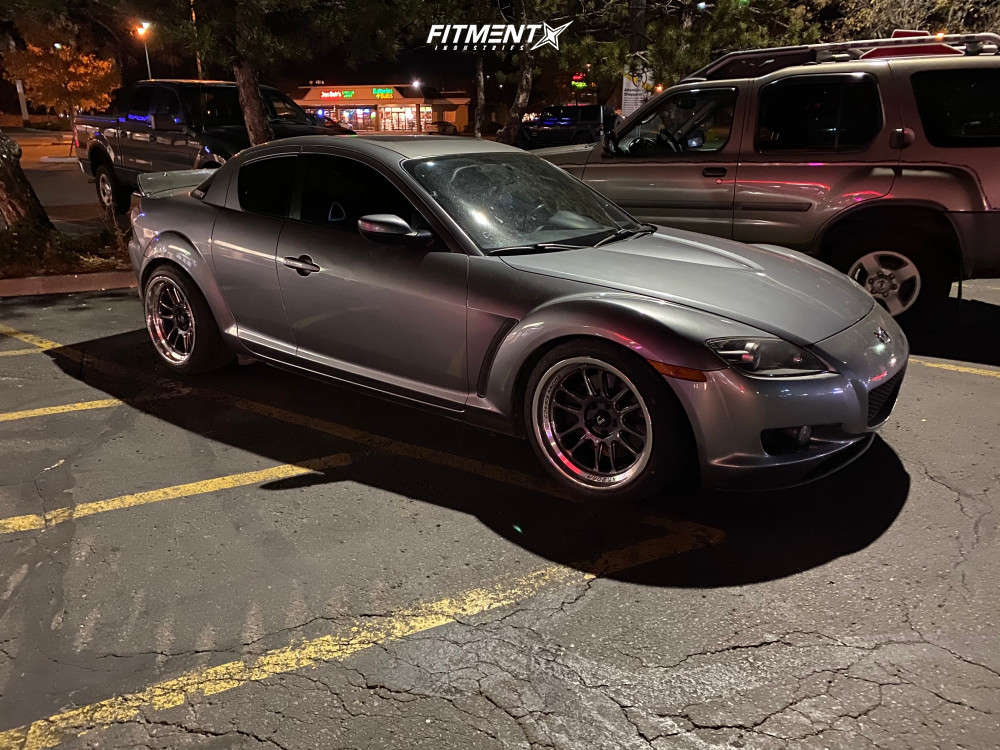 2004 Mazda RX-8 Base with 18x9.5 Cosmis Racing XT-206R and Federal