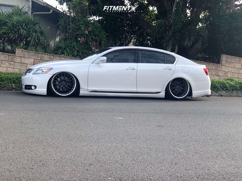 10 Lexus Gs350 Base With x9 Weds Maverick 709m And Achilles 235x30 On Air Suspension Fitment Industries