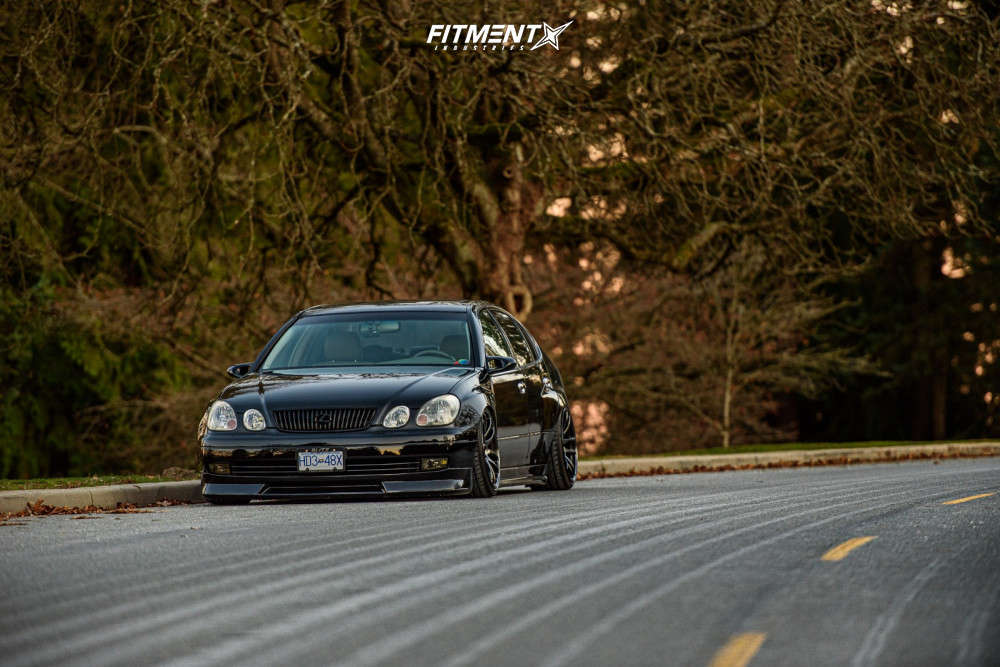 1999 Lexus GS400 Base with 19x9.5 Work Emotion Cr Kiwami and Hankook