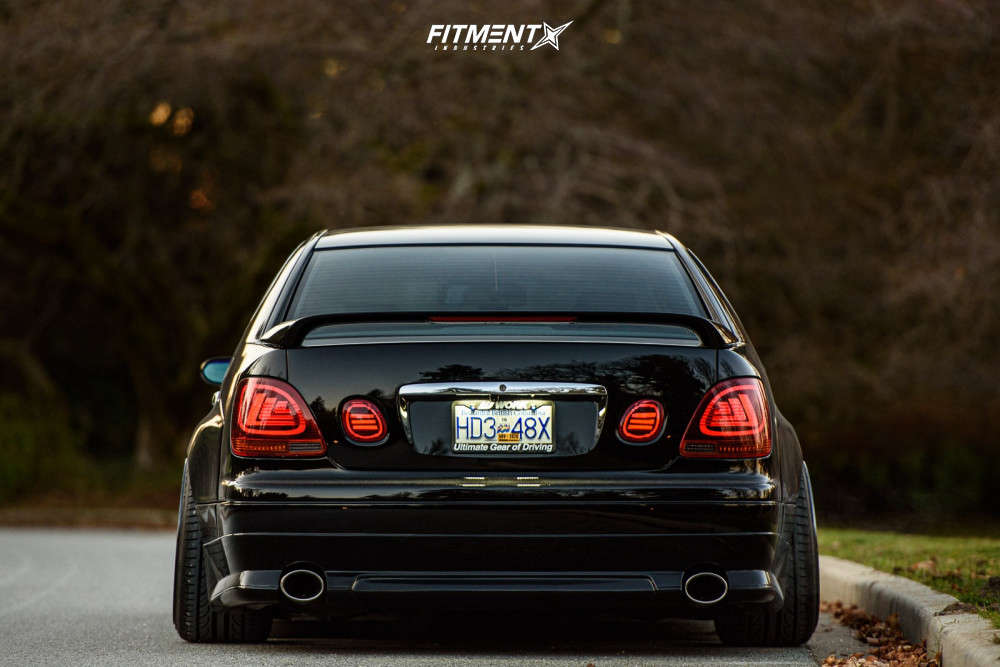 1999 Lexus GS400 Base with 19x9.5 Work Emotion Cr Kiwami and Hankook