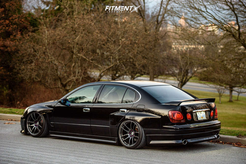 1999 Lexus GS400 Base with 19x9.5 Work Emotion Cr Kiwami and Hankook