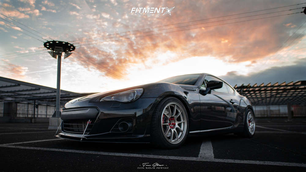 2013 Subaru BRZ Sport-tech with 17x9 WedsSport Tc-105n and Hankook 