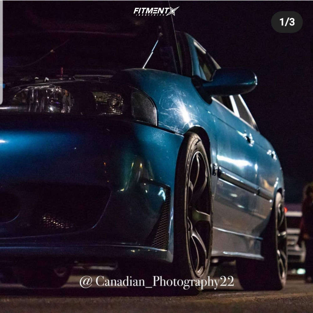 2003 Nissan Sentra SE-R Spec V with 17x9 Work Emotion T7r and Toyo ...