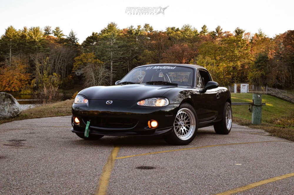 2001 Mazda Miata LS with 16x8 AVID1 AV12 and Nankang 205x50 on