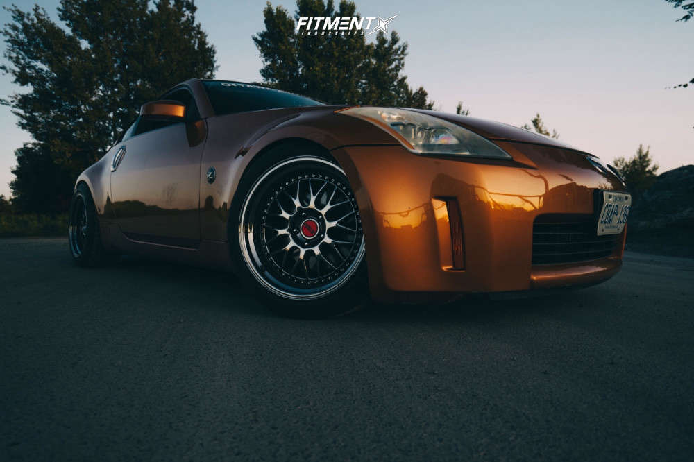 2003 Nissan 350Z Base with 18x9.5 ESR Sr01 and Cooper 225x45 on ...
