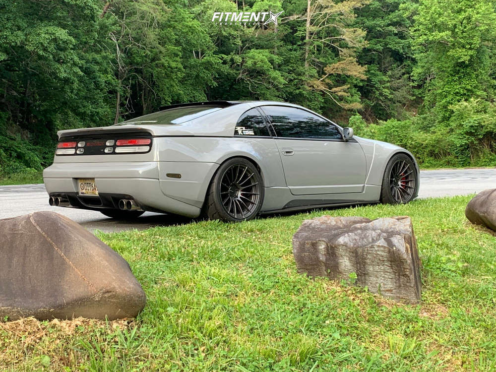 1993 Nissan 300ZX Turbo with 18x10 Enkei Rs05-rr and Toyo Tires