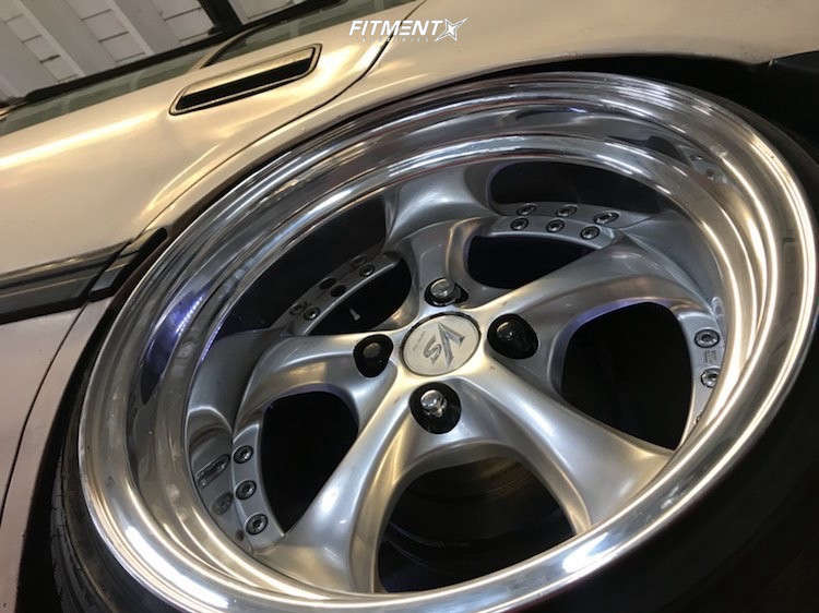 1988 Honda Civic DX with 16x8 Work VS KF and Advanta 165x45 on