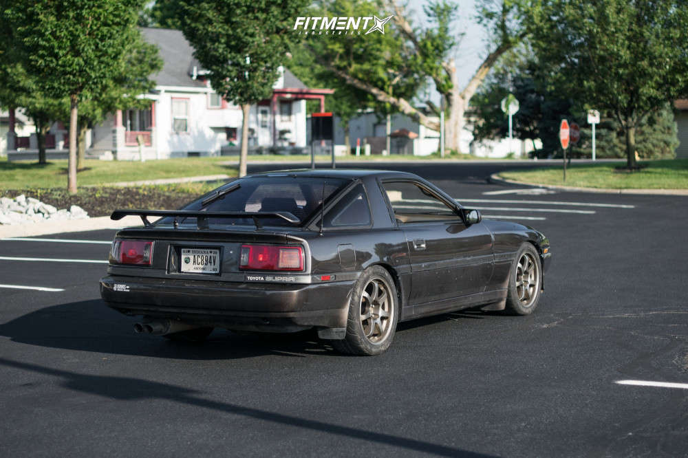 1986 Toyota Supra Base with 17x8 MB Wheels Weapon and Bridgestone ...