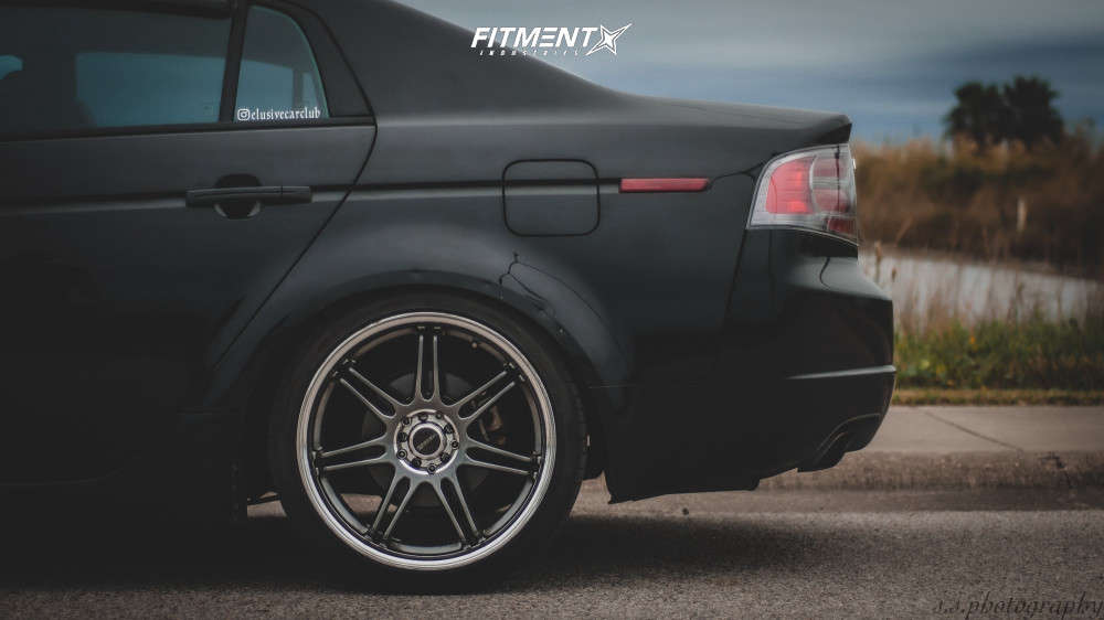 2004 Acura TL Base with 19x8.5 Tenzo R GF7 and Nankang 235x35 on ...