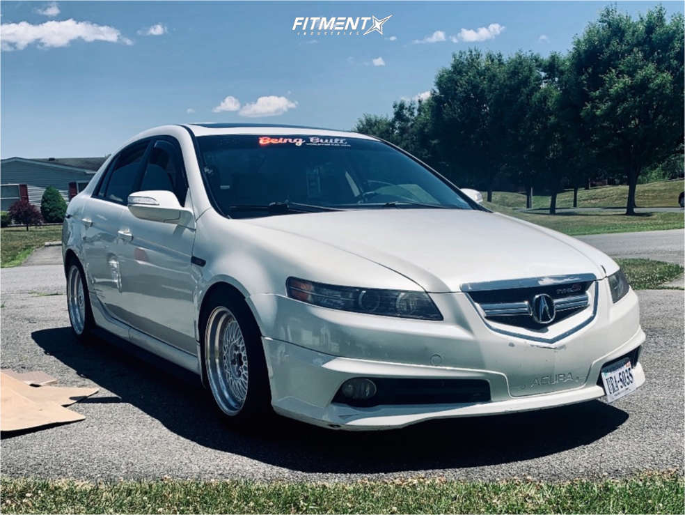 2008 Acura TL Type-S with 17x8.5 MST Mt13 and Toyo Tires 245x20 on ...