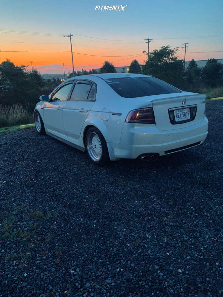 2008 Acura TL Type-S with 17x8.5 MST Mt13 and Toyo Tires 245x20 on ...