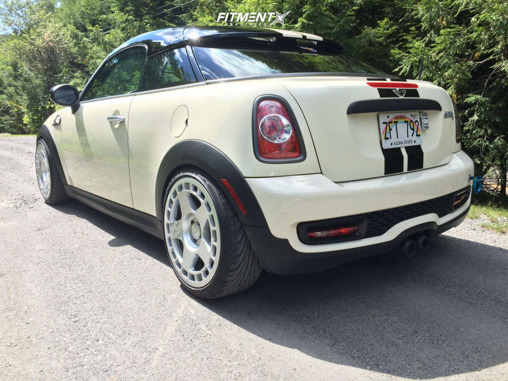 2014 Mini Cooper Coupe S with 17x8 Fifteen52 Turbomac and Kenda 205x40 ...