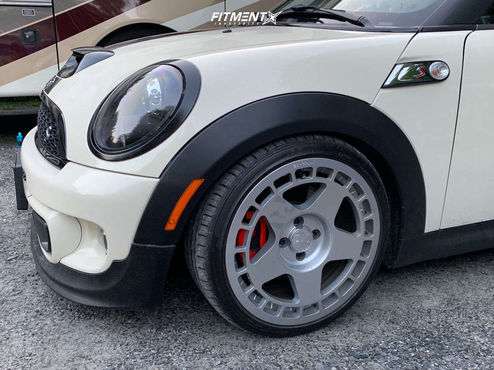 2014 Mini Cooper Coupe S with 17x8 Fifteen52 Turbomac and Kenda 205x40 ...