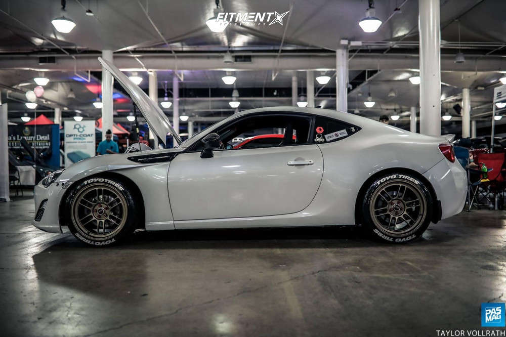 2013 Scion FR-S Base with 18x9.5 Enkei RPF1 and Toyo Tires 255x35 