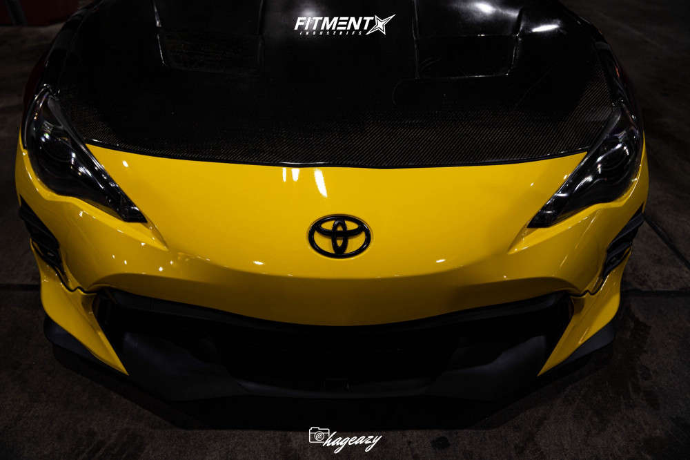 2015 Scion FR-S Base with 18x10.5 Cosmis Racing R1 Pro and Nankang ...