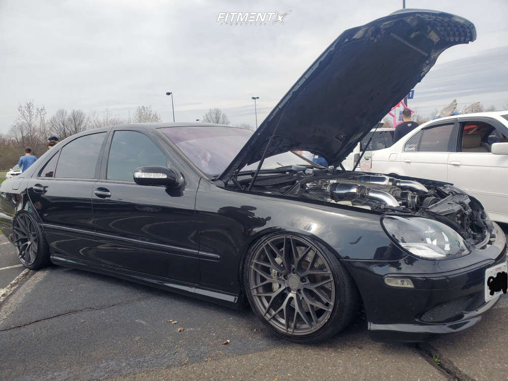 2003 Mercedes Benz S55 Amg Kompressor With 19x9 Zito Zf01 And Toyo Tires 245x30 On Stock Suspension 902173 Fitment Industries