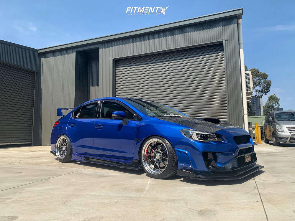 2017 Subaru WRX Premium with 18x9.5 SSR Sp5 and Michelin 225x40 on