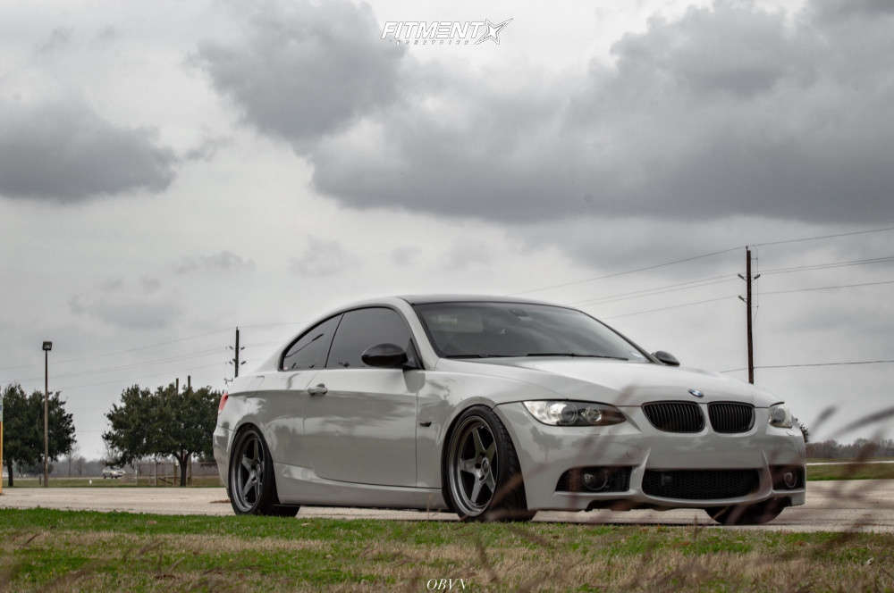 2008 BMW 335i Base with 18x9.5 Kansei Knp and Federal 275x35 on ...