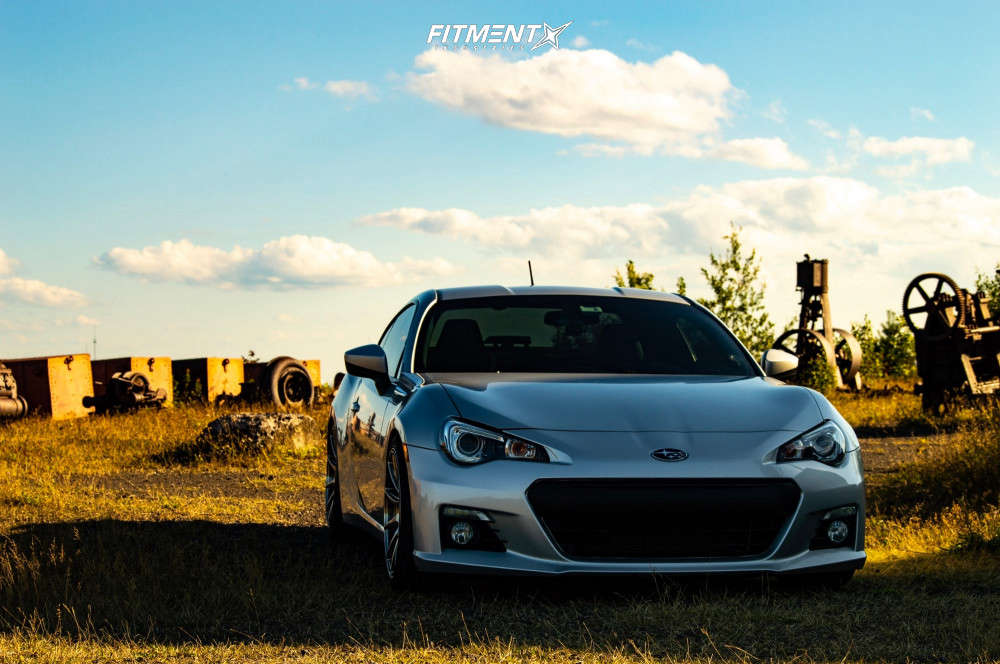 2013 Subaru BRZ Limited with 18x8.75 XXR 527 and Maxxis 235x40 on