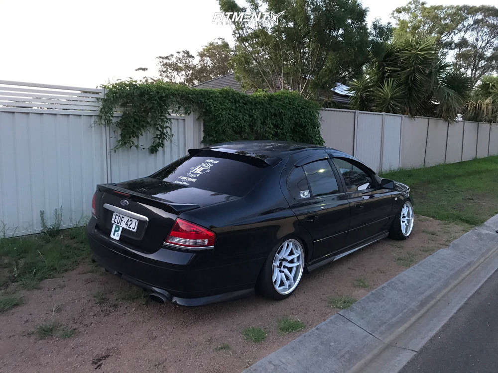 2004 Ford Falcon XR6 Base with 18x9.5 Work Emotion Cr 2p and Kinforest ...