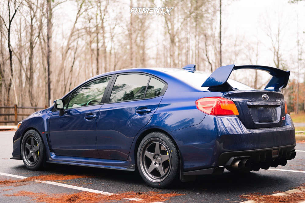 【2/2】インプレッサwrx sti NANKANG 245/40R18 2011 Subaru WRX STI with 18x9.5 45 Enkei Pf01 and 245/40R18