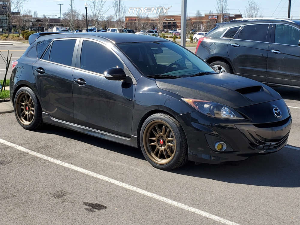 2010 Mazda MazdaSpeed3 Base with 18x8.5 Aodhan Ah07 and Nitto
